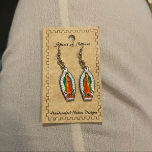 Spirit of Nature Handcrafted Religious Earrings